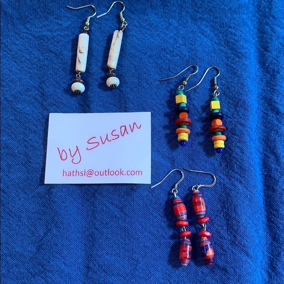 Handmade earrings $7 a pair. - Picture 2 of 3